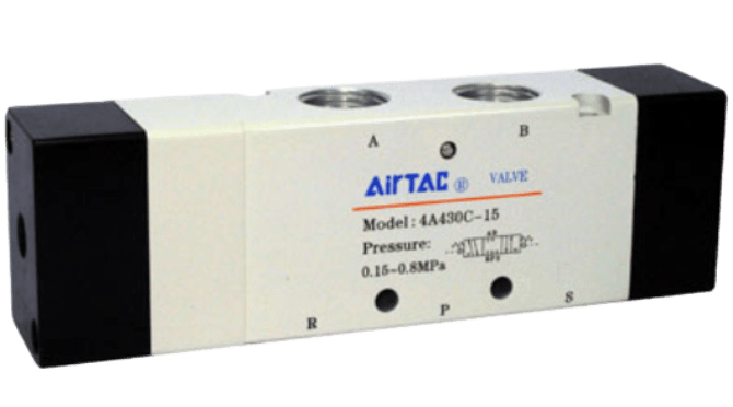 Airtac 4A400 Series Air Valve (5/2 Way, 5/3 Way)