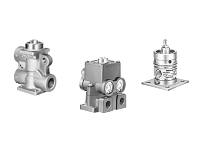Koganei Round Air Series – Air Piloted Valves