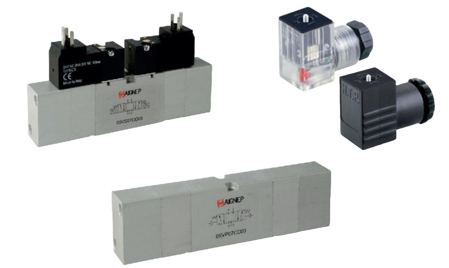 Aignep 05V Series 18 MM VDMA Valves