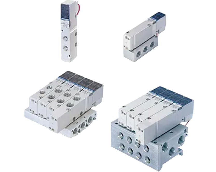 Koganei PA / PB Series - Indirect Acting Solenoid Valves