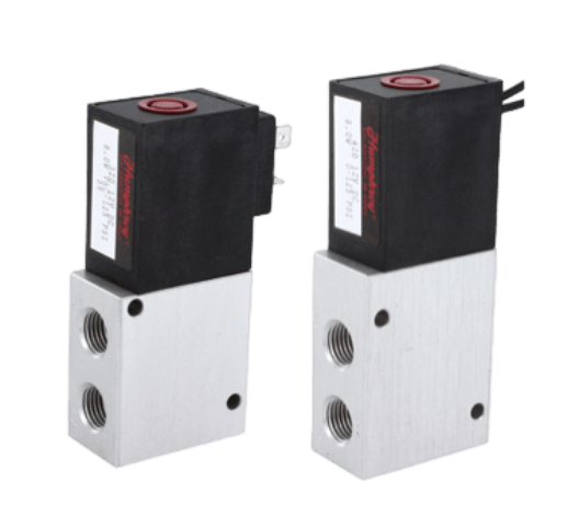 320/420 3-Way & 4-Way, Single Solenoid Air Valves