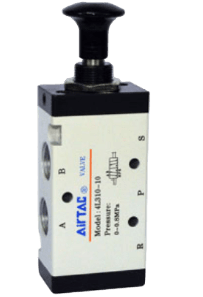 Airtac 4L Series Push-Pull Valve (5/2 Way)