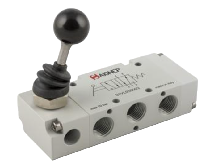 Aignep 90° Lever Operated Valves - Metric 01VL